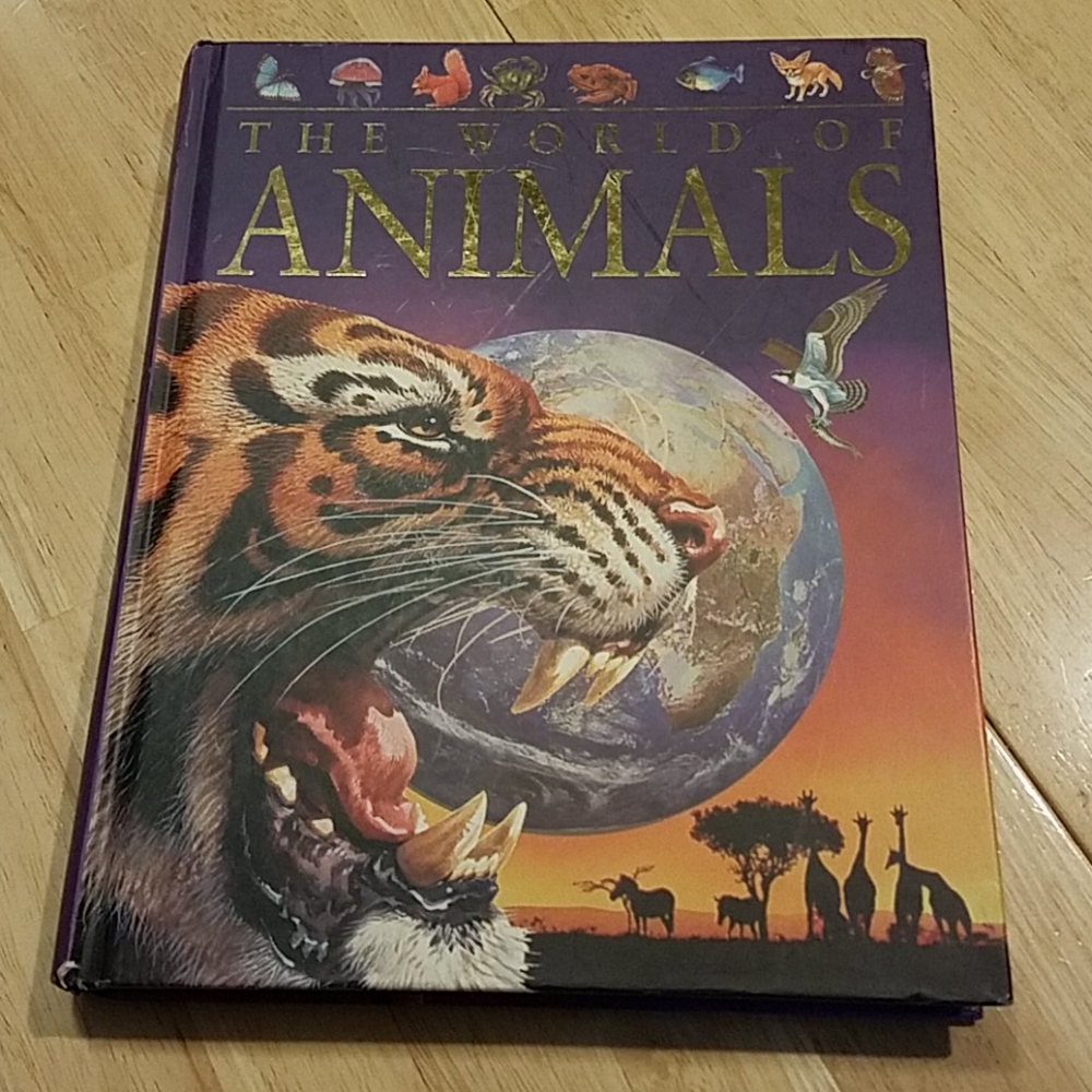 The World of Animals padded hardcover book by Martin Walters and Jinny Johnson